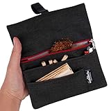 Tabaktasche für 30-50g 'Vulcano' - Wasserabweisender Tabakbeutel für...