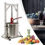 Obstpresse Weinpresse Apfelpresse, 22L Obstpresse Manuell Beerenpresse...