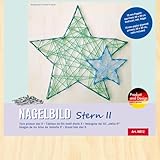 Pebaro NB12 Nagelbild Kreativ Set, Bastelset, Fadenbild, Fadenspannbild,...