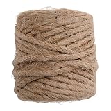 Windhager Jute-Schnur Jutegarn Bindegarn Bindeschnur, Natur, 4 mm x 50 m,...