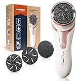GRUNDIG Hornhautentferner elektrisch Hornhaut entfernen - schnell schöne...