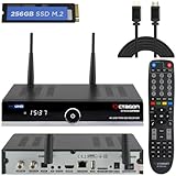 OCTAGON SF8008 UHD 4K Supreme Twin Sat Receiver + 256GB Festplatte INTERN +...