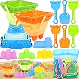 KDISHKRA 14PCS Sandspielzeug Set für Kinder – Strandspielzeug &...