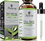 Kanzy Teebaumöl Bio Naturrein 60ml mit Pipette Kaltgepresst Tea Tree Oil...