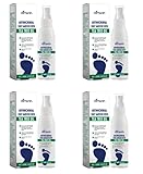 4x100ml Fusspilz Behandlung Schnell Intensiv Fußpilz Spray Fußpflege...
