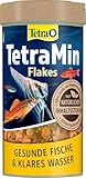 TetraMin Flakes - Fischfutter in Flockenform für alle Zierfische,...