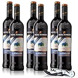 6 Flaschen Michel Schneider Cabernet Sauvignon, alkoholfreier Wein,...