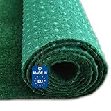 Kunstrasen 100x300 – Wetterfester Outdoor Teppich in Grün für Balkon,...