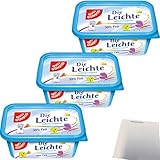 Gut&Günstig die Leichte Halbfettmargarine vegan 39% Fett 3er Pack (3x500g...