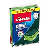 Vileda Glitzi Sauber & Hygienisch Reinigungsschwamm, 4er Pack