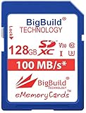 BigBuild Technology 128GB U3 SDXC-Speicherkarte für Panasonic Lumix DC...