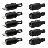 Lautsprecher Set Din 2-pol. Boxenstecker 5X LS-Stecker 5X LS-Buchsen Audio...