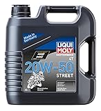 LIQUI MOLY Motorbike 4T 20W-50 Street | 4 L | Motorrad 4-Takt-Öl |...