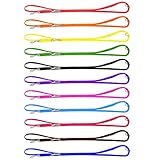 Mini Führleine Hundeleine Nylonleine 3-Fach verstellbar 4m Schwarz