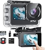 XTU Action Cam 4K30FPS 20MP Ultra HD 2,0 Zoll LCD Touchscreen 40M...