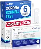 Adeste – NEUE Variante 5 x 1er Corona Schnelltest für Zuhause COVID 19...