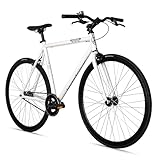 Bergsteiger Kyoto 28 Zoll Singlespeed Fixie Fahrrad, Aluminium Rahmen,...