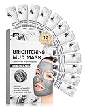 Gesichtsmasken-12Pcs Totes Meer Schlamm saubere Maske, Tragbare...