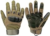 Xnuoyo Gloves Gummi Hart Vollfinger und Halbe Fingerhandschuhe Touchscreen...