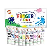 BLOT Fingermalfarben 10 x 36ml Fingerfarben für Kinder Ungiftig...