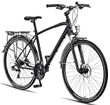 Licorne Bike Premium Touring Trekking Bike in 28 Zoll Aluminium...