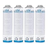 CFH Universaldruckgasdose AT 2000 – 4 Stück, Druck Gas Dose mit...