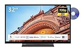 Toshiba 32WD3C63DAW 32 Zoll Fernseher/Smart TV (HD Ready, HDR,...