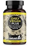 natural aid Daily Vegan PLUS 120 Multivitamin Kapseln Komplex [4 Monate]...