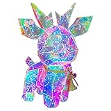Elch-Skulptur, LED-Elch-Dekoration, leuchtende Elchstatue,...