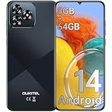 OUKITEL C53 Android 14 Smartphone Ohne Vertrag - 8GB +64GB/1TB Handy Ohne...