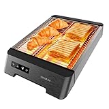 Cecotec Horizontaler Brotröster - Flacher Toaster mit 3 taktilen NiceSlice...