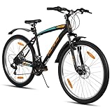 HILAND Mountainbike 27,5 Zoll, 18 Gang Herren und Damen MTB mit Doppelte...