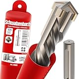 SCHWABENBACH ® SDS Max Bohrer 25mm x 480 x 600 - Betonbohrer - Präzises &...