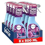 Febreze Textilerfrischerspray 8x500 ml Lenor Amethyst Blütentraum Mit...