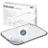 Beurer Heizkissen HK 41, kuscheliges Wärmekissen mit 3 Temperaturstufen...