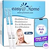 Easy@Home Kinderwunsch 50 x Ovulationstest Fruchtbarkeitstests für...