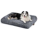 BEDSURE Flauschiges Hundebett Grosse Hunde - 89x58x8 cm Hundebett waschbar...