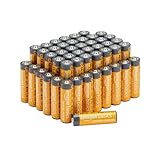 Amazon Basics AA-Alkali-Hochleistungsbatterien, 1,5 V, 10 Jahre...