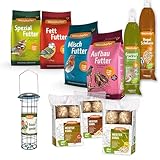 Welzhofer Vogelfutter Kennenlernpaket - 6,8 kg Vogelfutter Futtermischungen...