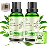 Teebaumöl 100% Natürrein Reines, 2x30ml Pure Bio Tea Tree Oil Anti Pickel...