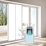 REDTRON 90x210CM Türabdichtung für Mobile Klimageräte Mit Kordelzug,...