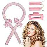 Silk Heatless Curls Band Lockenwickler - Locken Ohne Hitze Frisurenset...