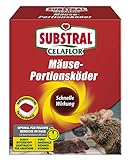 Substral Celaflor Mäuse-Portionsköder, Anwendungsfertiger Köder zur...