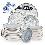 Moritz & Moritz ALHAMBRA Geschirrset 12 Personen 36-tlg. aus hochwertigem...