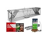 Marderfalle Lebendfalle lebend Falle Marder-Falle 82x17x20cm