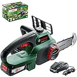 Bosch Akku-Kettensäge UniversalChain 18 (Akku 2,5 Ah, Ladegerät,...