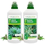 Purgrün® Cannabis-Dünger-Set | Schnell wirksame mineralische Rezeptur |...