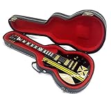 Miniatur-Gitarre aus Metall mit Iron-Cross, Esp James hetfield les Paul...