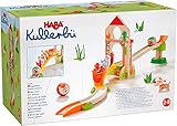 HABA 305396 - Kullerbü – Kugelbahn Hühner-Domino, Kugelbahn aus Holz...