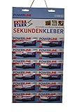 Sekundenkleber Extra Stark 12Stk. | 3g pro Tube | wasserfest transparent |...